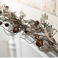 thumbnail image 2 of Vintage Holly & Bells Garland, 4 ft., 2 of 3
