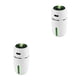 thumbnail image 2 of Riwesomey Mini humidificador de aire USB, lámpara de noche, difusor de coche, rociador de niebla, modos, purificador evaporativo de Blanco 2piezas, 2 of 6