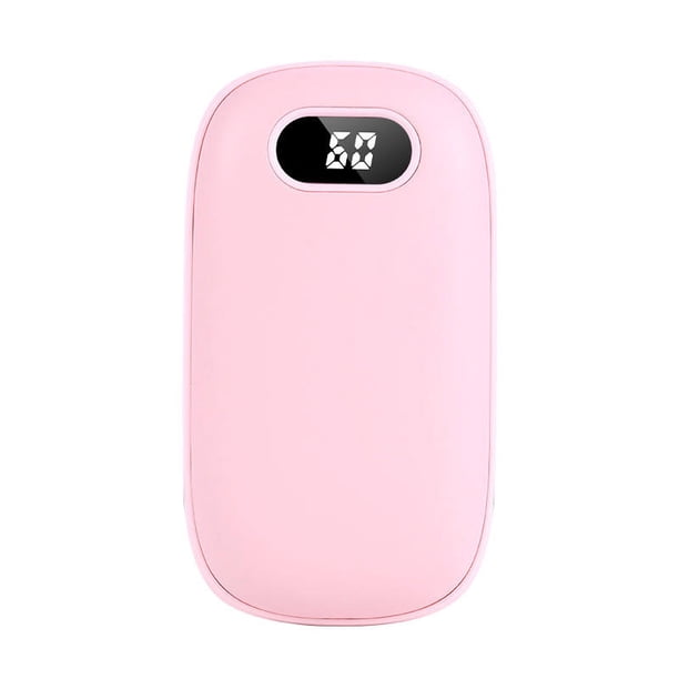 Calentador de manos recargable Mini calentador de manos Power Bank Portable Digital
