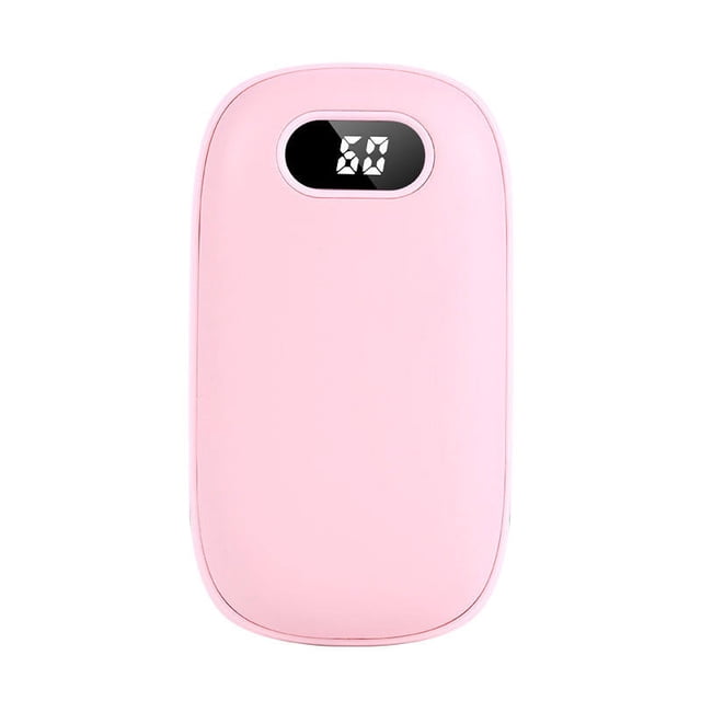 Calentador de manos recargable Mini calentador de manos Power Bank Portable Digital