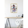 thumbnail image 6 of Marvel Ms. Marvel - Doodles Wall Poster, 14.725" x 22.375" Framed, 6 of 6