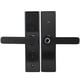 thumbnail image 1 of Cerradura de puerta inteligente con huella digital, huella digital, tarjeta, contraseña y llave, antirrobo, cerradura inteligente 2 resistente, cerradura electrónica, respuesta rápida Jadeshay A, 1 of 8