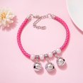 thumbnail image 4 of CSChome Pet Collar With Removable Bell Pet Collar - Exquisite Neck Circle, Adjustable Cats Dogs Necklace with Removable Bell Pendant, 4 of 6