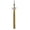 Black / Gold, variant on Class Act Graduation Graduation Tassel - 2025 - Silver Charm - 2 Color, Blue / Silver