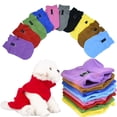 thumbnail image 6 of Aosijia Warm Pullover Fleece Dog Jacket with D-Ring Winter Pet Vest Clothes Dog Sweater Green S, 6 of 14
