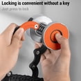 thumbnail image 4 of Zinc Alloy Bike Password Lock Anti-theft Folding Code Lock with Mount Bracket for Mountain Bikes, 4 of 7