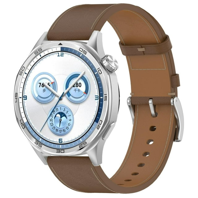 Dsscvnef Smart Wristband Accessories Pressure Fit Leather Watch Strap Comfort Adjustable Buckle Classic Stylish Design Universal Compatibility