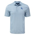 thumbnail image 2 of Men's Cutter & Buck Navy Kansas City Royals Big & Tall Pike Eco Diamond Dot Print Polo, 2 of 3
