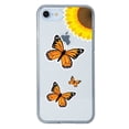 thumbnail image 1 of Funda Antigolpes InstaCase para iPhone SE 2022 mariposas monarca Uso rudo, 1 of 4
