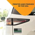 thumbnail image 3 of Magnet Me Up Thin Green Line American Flag Vinyl Magnet, 3x5 in, Black,Green & White, 3 of 7