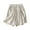 White, variant on LEBONYARD Plus Size Shorts,Women's Shorts for a Fun and Casual Day Out,,Women's Solid Color Casual High Waisted Oversized Short Pants