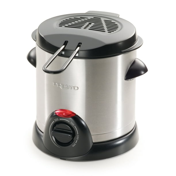 Presto® 1Liter Stainless Steel Electric Deep Fryer 05470