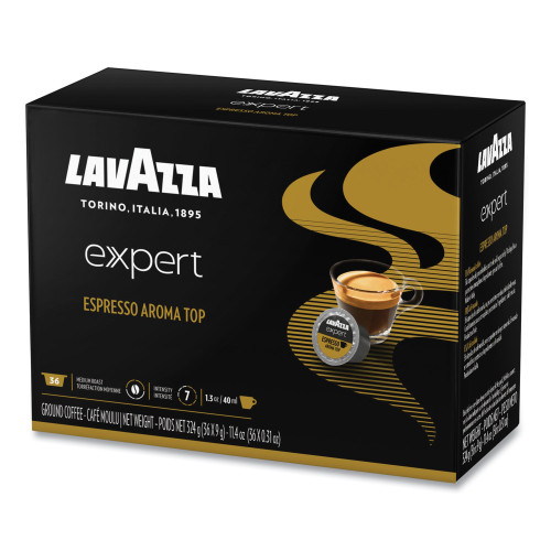 Lavazza Expert Capsules, Espresso Aroma Top, 0.31 oz, 36/Box (2261