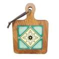 thumbnail image 2 of Azulejos de madera, alfombrilla para olla, posavasos, adornos para el hogar, almohadilla antideslizante, protección de escritorio, estera resistente C, 2 of 8