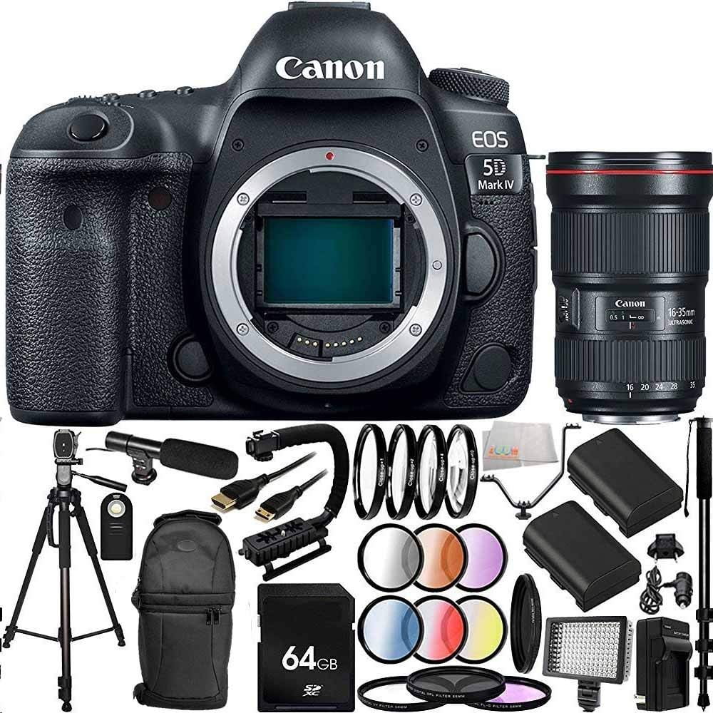Canon EOS 5D Mark IV DSLR Camera with EF 16-35mm f/2.8L III USM Lens