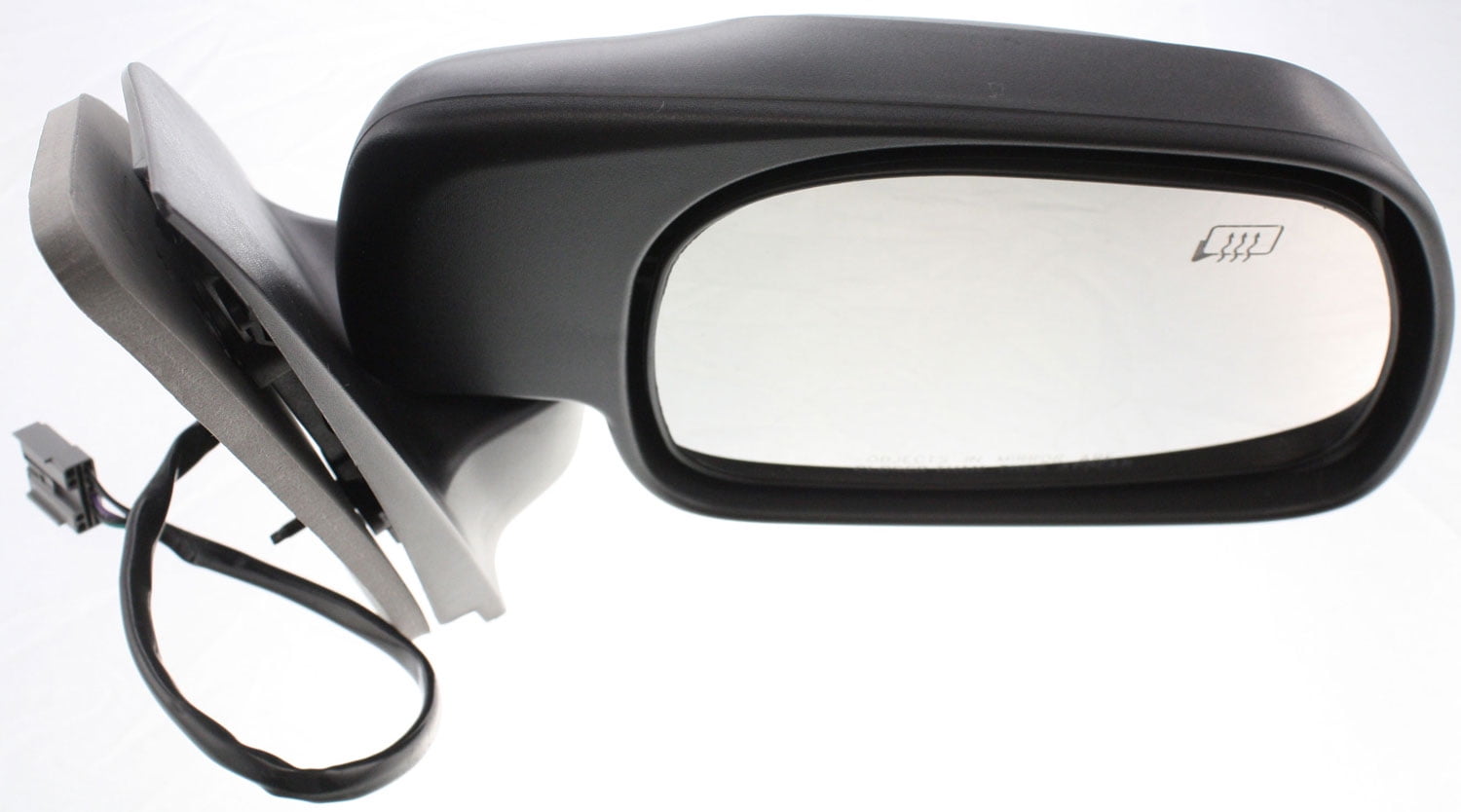 Mirror Compatible With 2001-2005 Ford Excursion Right Passenger Side Heated Textured Black Kool-Vue