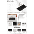 thumbnail image 5 of Tarja Sencilla Empotre Elkay ELGRU13322BK0 de Cuarzo Natural y Resinas, 5 of 5