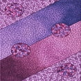 thumbnail image 1 of Ahgly Company Machine Washable Indoor Square Transitional Dark Magenta Purple Area Rugs, 4' Square, 1 of 7