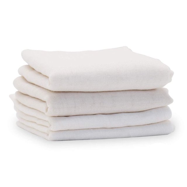 5 Pack Cotton Gauze Muslin Cheesecloth Fabric Butter Cheese Wrap Cloth DIY Soy Pressing Mold Kitchen Gadget Baking Ferment Pastry