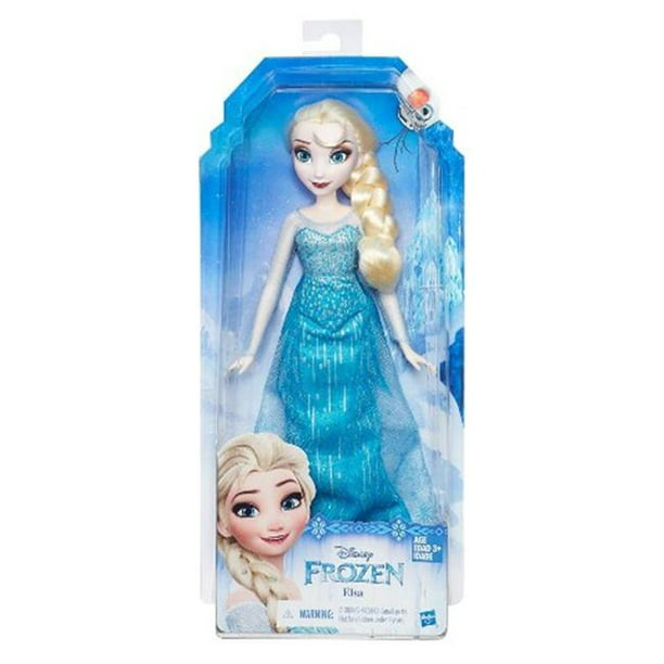 Hasbro HSBB5162 Princess Frozen Classic Doll Elsa&#44; Pack 4 -