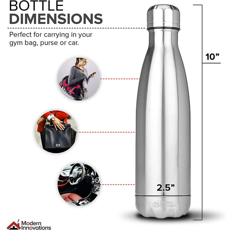 Insulated Stainless Steel Water Bottles (Set of 2) sports water
