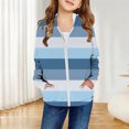 thumbnail image 2 of Shadoumai Girls Casual Zip Up Hoodie With Printed Design Kids Pullover Sweatshirt Soft Blend Long Sleeve Outerwear,Kids Hoodies, 2 of 4