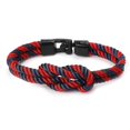 thumbnail image 3 of Pulsera de cuerda de nailon trenzada con gancho fácil Pulsera de cuerda de nailon trenzada para hombre de moda, 10, 3 of 5