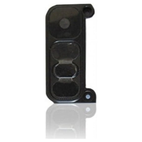 Replacement Back Camera Lens With Power & Volume Buttons Compatible For LG G Stylo (Black)