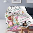 thumbnail image 3 of Best Friend Birthday Gifts for Women Unique for Women Birthday Gifts for Best Friend Women Gifts for Bestie for Women Birthday Female Blankets 60x50, 3 of 5