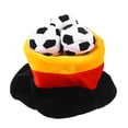 thumbnail image 1 of FELTECHELECTR Sombrero de fútbol para fiestas, ideal para animar a los aficionados y celebrar partidos de fútbol (Alemania), 1 of 6