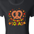 thumbnail image 4 of Inktastic Oktoberfest Squad Fall Leaves Pretzel Women's T-Shirt, 4 of 5