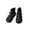 Black, variant on Kids Barefoot Snow Boots for Winter Non-Slip High Top Snow Boots Toddler Wide Toe Box Hiking Boots Drop Sole Black