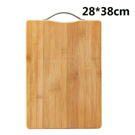 

Morefun 1pcs Wooden Chopping Blocks Tool Bamboo Rectangle Hangable Cutting Board Durable Non-slip Kitchen Accessories Chopping Board