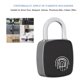 thumbnail image 5 of Candado inteligente cerradura inteligente sin llave para seguridad inteligente antirrobo, 5 of 8