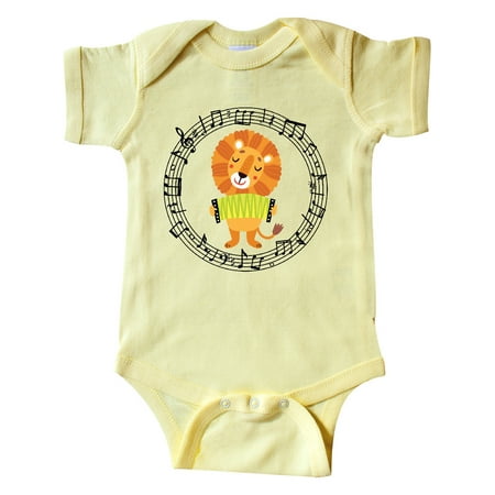 

Inktastic Accordion Music Gift for Kids Gift Baby Boy or Baby Girl Bodysuit
