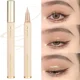 thumbnail image 2 of Delineador de ojos líquido ultrafino, resistente al agua, brillo mate, negro, marrón, brillante, lápiz de gusano de seda, herramientas de maquillaje para fiesta de belleza de ojos, 2 of 5