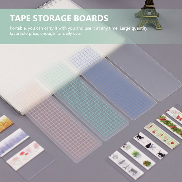 unbranded 50Ud Organizadores De Washi Verde Para Almacenaje Y Separación En Casa Y Oficina