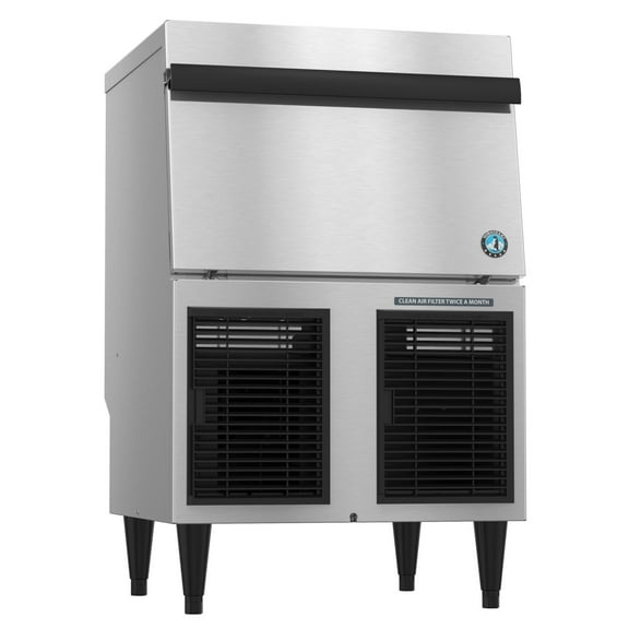 Hoshizaki F-330BAK Flaker Icemaker, Air-cooled, Built in Storage Bin