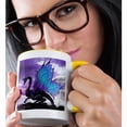 thumbnail image 2 of 3dRose, Fairytale Dragon, 11oz Two-Tone Yellow Mug, 2 of 7