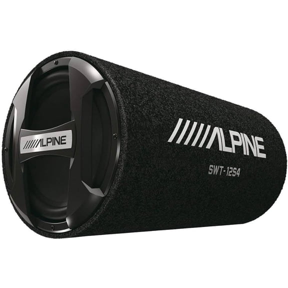 Alpine SWT-12S4 1500 Watts Single 12" Sealed Subwoofer Bass Tube Enclosure