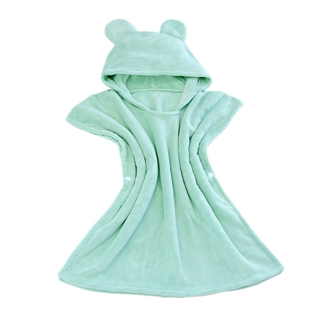 Toddler Bath Towel Children's Hooded Towel Bath Towel Fiber Absorbent Towel Cleaning Towel Hooded Children's Cape Children's Bath Towel Hooded Towel for Toddler