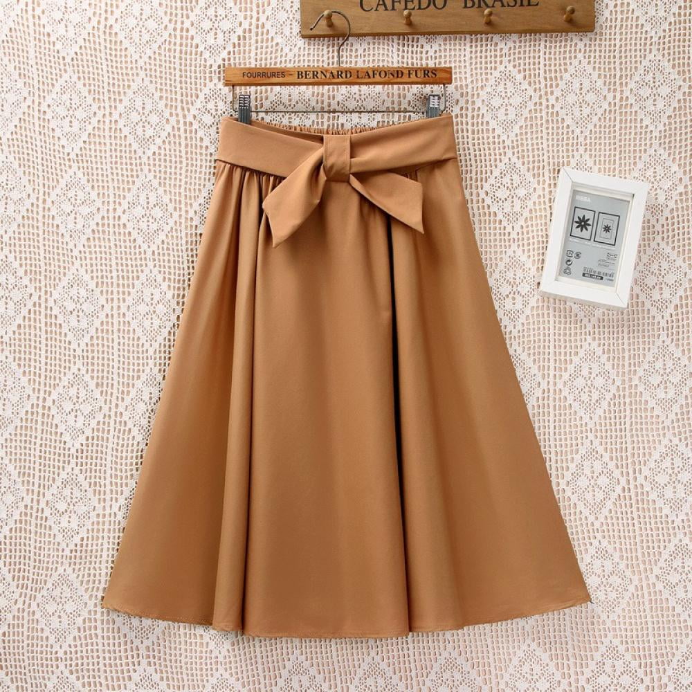 Skater skirt knee clearance length