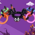 thumbnail image 3 of Juguete Inflable De Halloween Para Lanzar Arañas, Pies De Araña, Juego De Objetivo Con 4 Uds. De Anillos De Lanzamiento Coloridos Para Niños Y Adultos Scienceny HA016749-00, 3 of 5