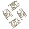 thumbnail image 3 of Saro Lifestyle Wrapped Antlers Napkin Ring (Set of 4), 3 of 4