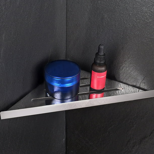 Estante Esquinero de Baña de Acero inoxidable Montar en la Pared, Estante Organizador, Soporte para Baña