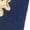 Perfect Navy / Spark Gold, variant on Women’s Antonia Loafer, Felt Slip-On Flat with Embroidered Logo (Navy)