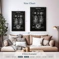 thumbnail image 4 of Elephant Stock Golf Ball Patent Wall Art - Vertical Canvas Wall Art - Home Office Wall Decor - Patent Canvas - Black And White Decor - 20" x 30", 4 of 8