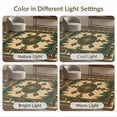thumbnail image 7 of ODIKA 3'x5' Washable Accent Rug Pet Friendly, Non-Shedding Mat Cowboy Southwestern Mens Decorations Reindeer Lone Cabin Border Refined for Bedside, Nursery Room, 7 of 7
