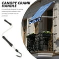 thumbnail image 4 of Pawsdot Canopy Crank Handle Rubber Metal for Awnings Outdoor Use and Decoration, 4 of 6