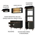 thumbnail image 4 of Madesa Gabinete de Cocina Integral Completa 260 cm Reims Negro 01, 4 of 8